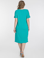 300375 Платье женское (зеленый)